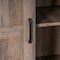 Flash Furniture Harrison 36in. Wide Rustic Farmhouse Storage Cabinet Bookcase w/Sliding Barn Door, Graywash ZG-026-GRYWSH-GG - alternate 9